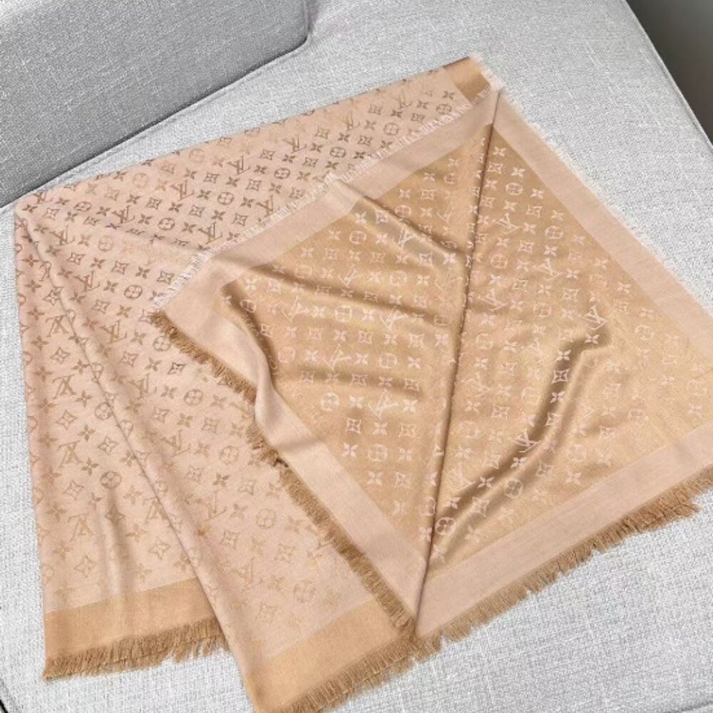 Louis Vuitton jacquard shawl
